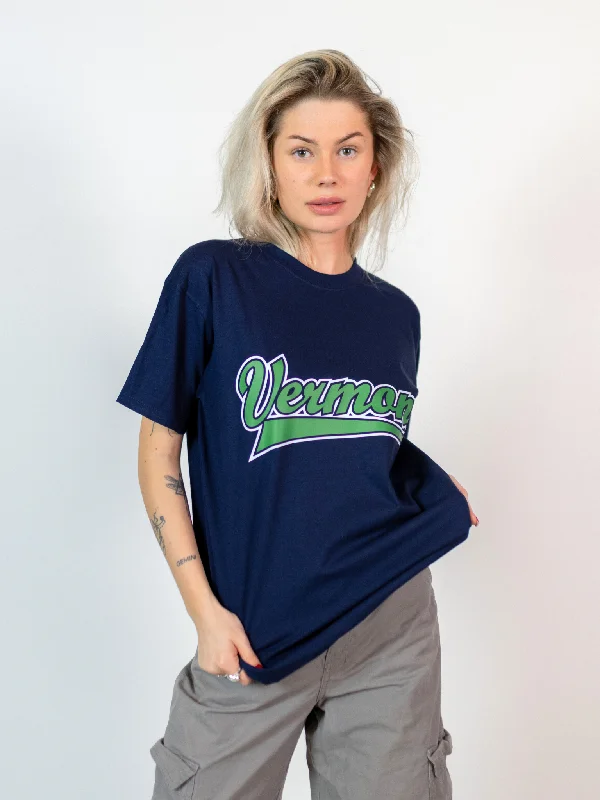 VERMONT SPORT (GRØN) T-SHIRT - NAVY