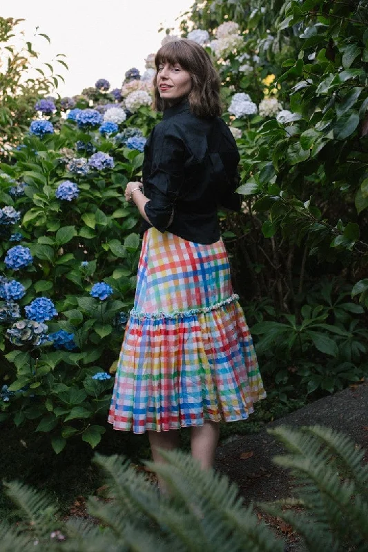 Fatima Skirt - Tuscana Plaid