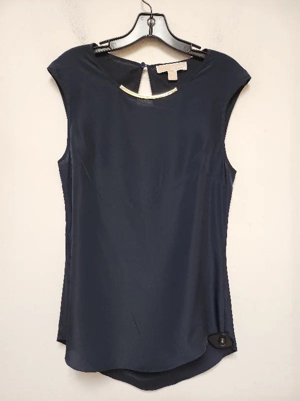 Top Sleeveless By Michael By Michael Kors In Blue, Size: S