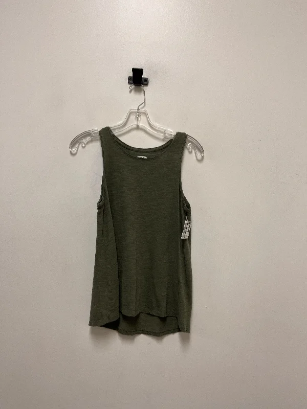 Top Sleeveless By Old Navy In Green, Size: S