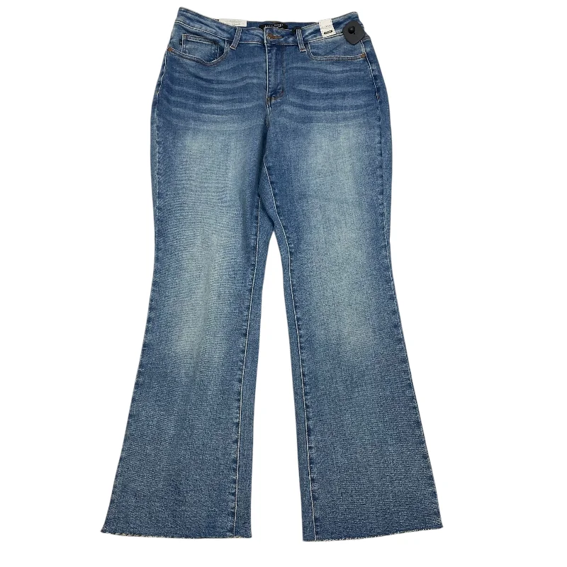 Jeans Boot Cut By Judy Blue In Blue Denim, Size: 14