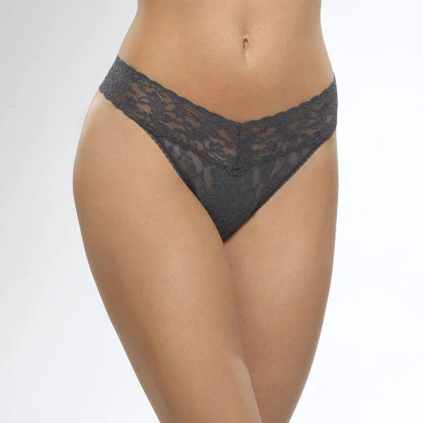 The Signature Lace Low Rise Thong