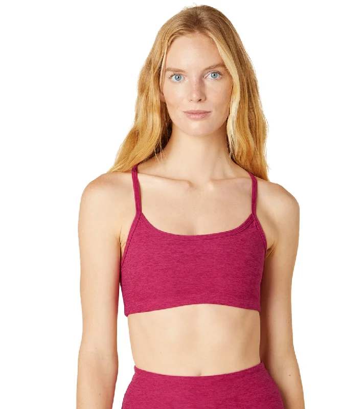 Beyond Yoga Spacedye Slim Racerback Yoga Sports Bra Dragonfruit-Sangria