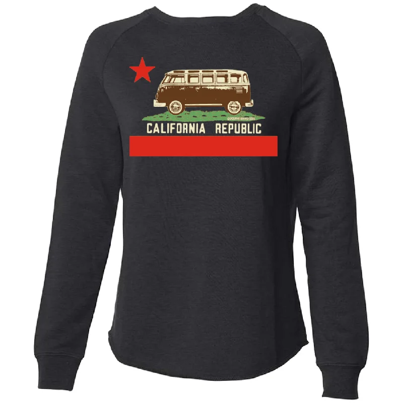 California Republic Vintage Van Super Soft Crewneck Sweater