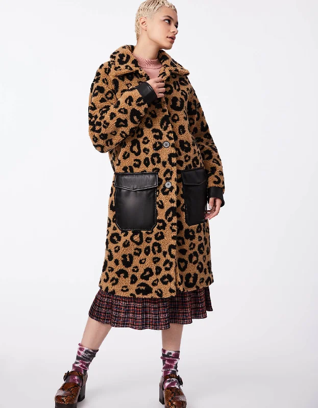 Unreal Cheetah Fur Coat