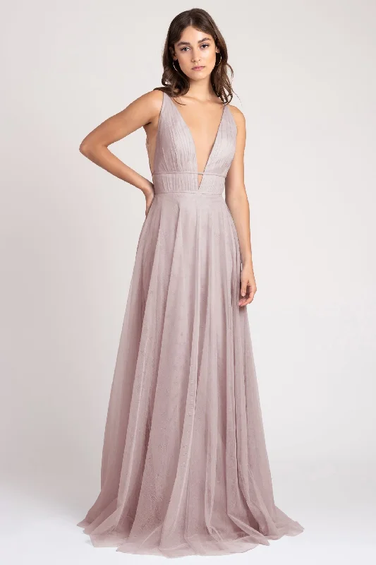 Jenny Yoo Long Bridesmaid Dress Kaelyn